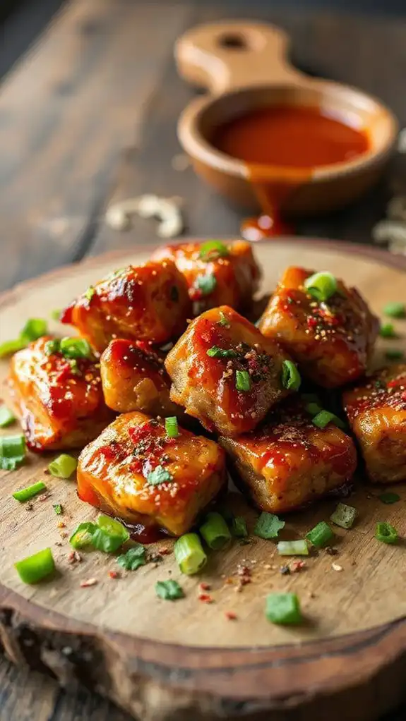 savory pork belly appetizer