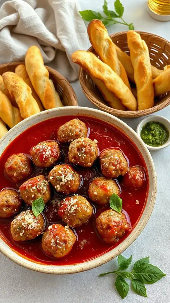 savory pork meatballs recipe