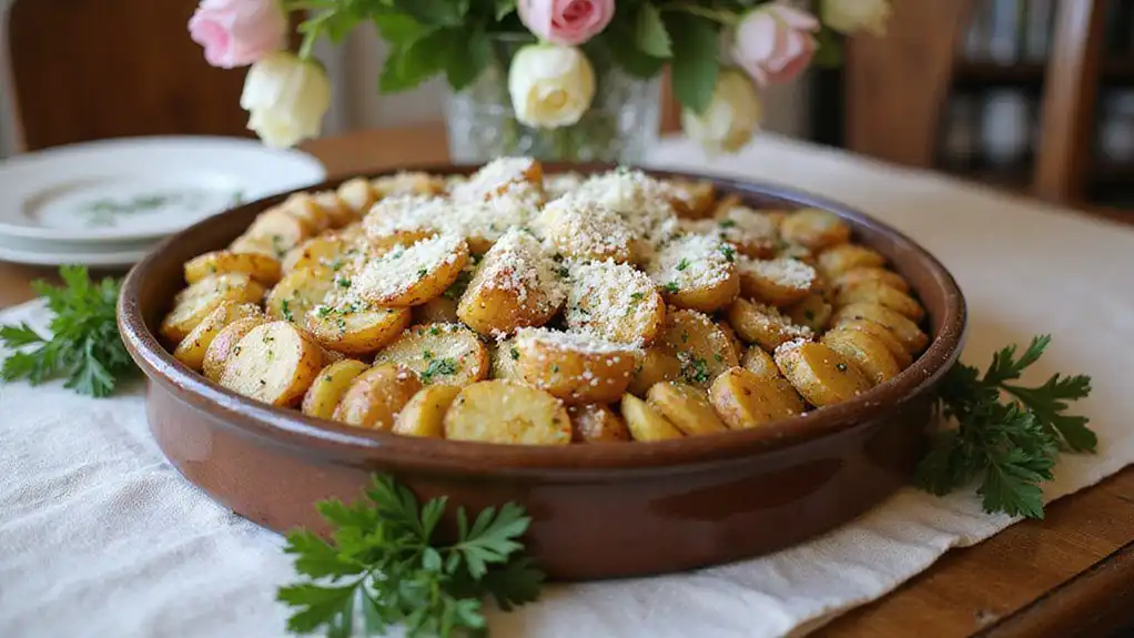 savory roasted garlic potatoes savory roasted garlic potatoes