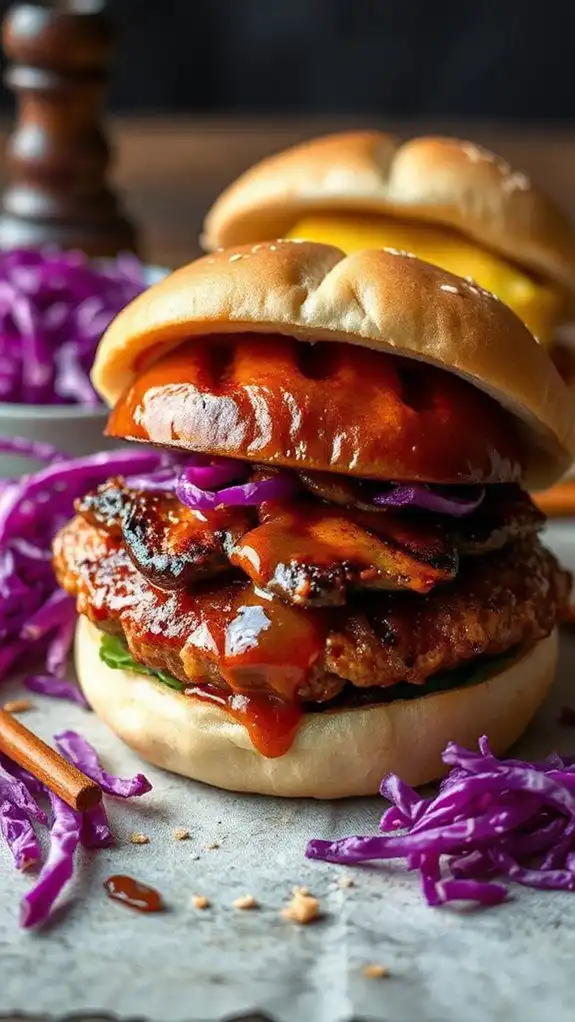 savory roasted pork sandwich