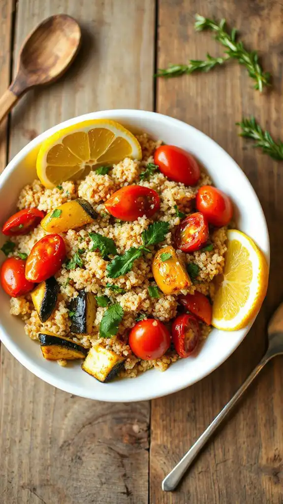 savory roasted vegetable dish