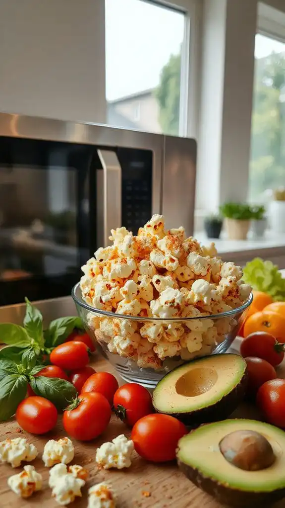 savory seasoned plant based snack