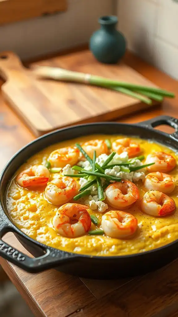 savory shrimp and grits