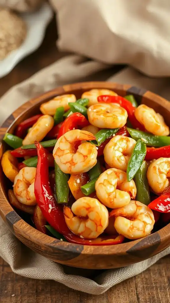 savory shrimp stir fry recipe
