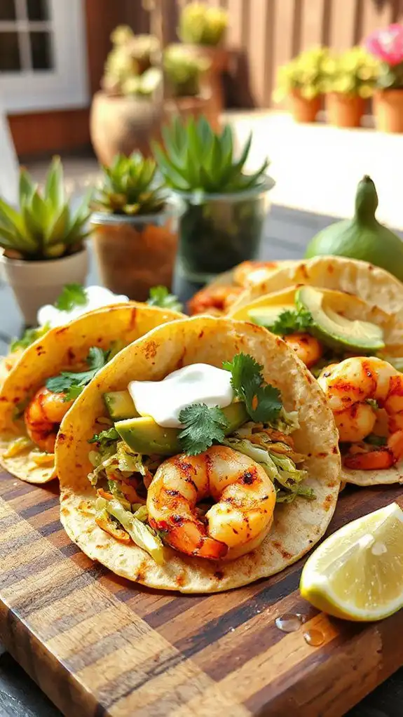 savory shrimp taco recipe
