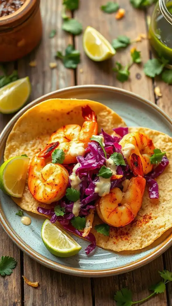 savory shrimp tacos recipe