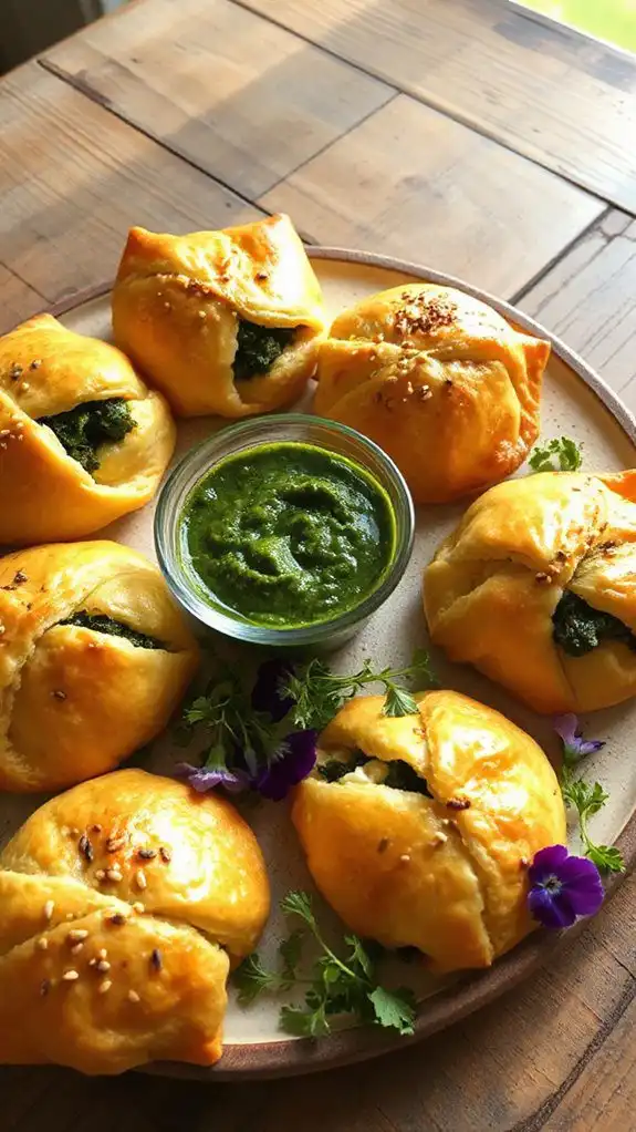 savory spinach feta pastry savory spinach feta pastry