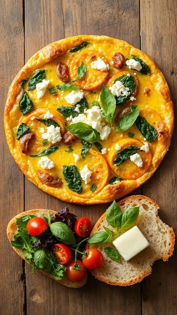 savory squash and onion frittata savory squash and onion frittata