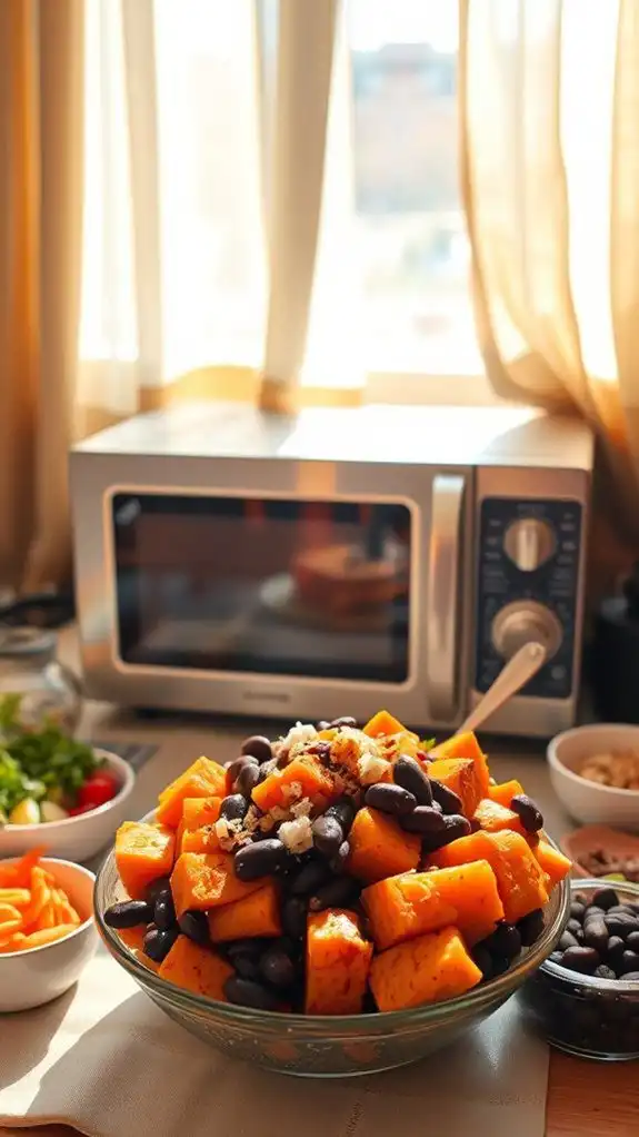 savory sweet potato bowl