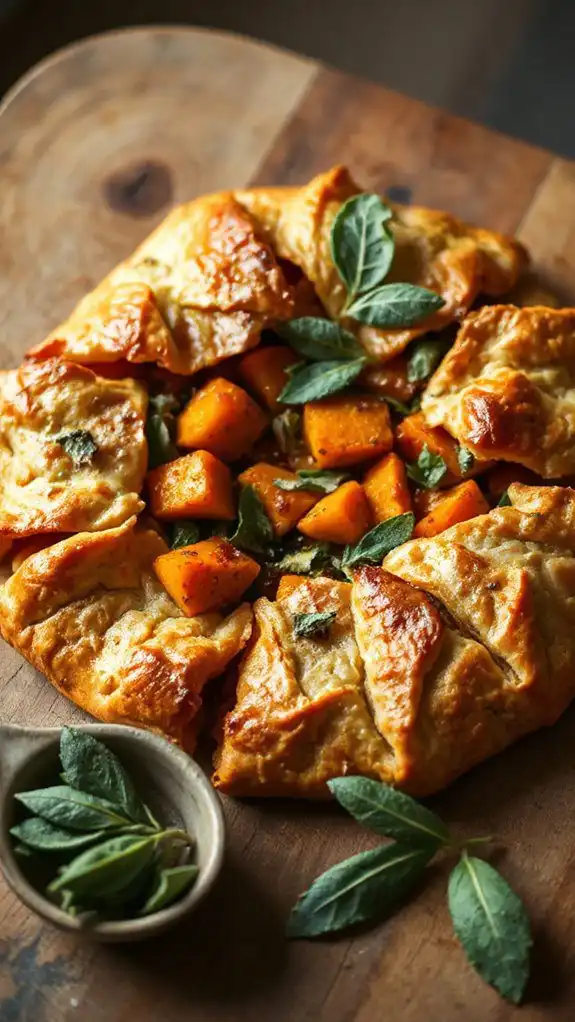 savory sweet potato pastry
