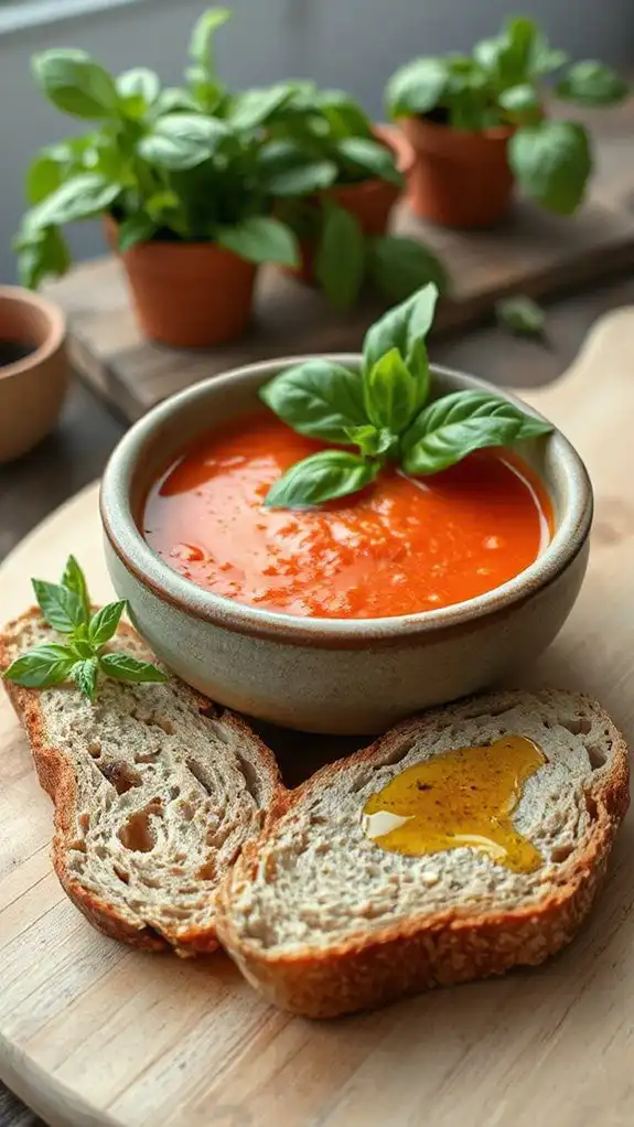 savory tomato basil delight
