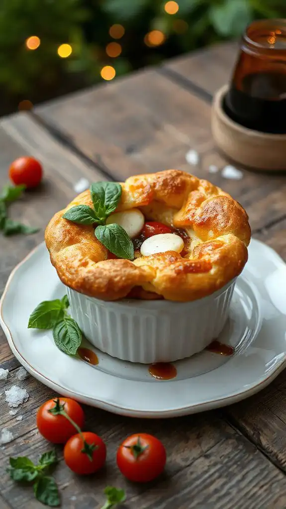 savory tomato basil dish