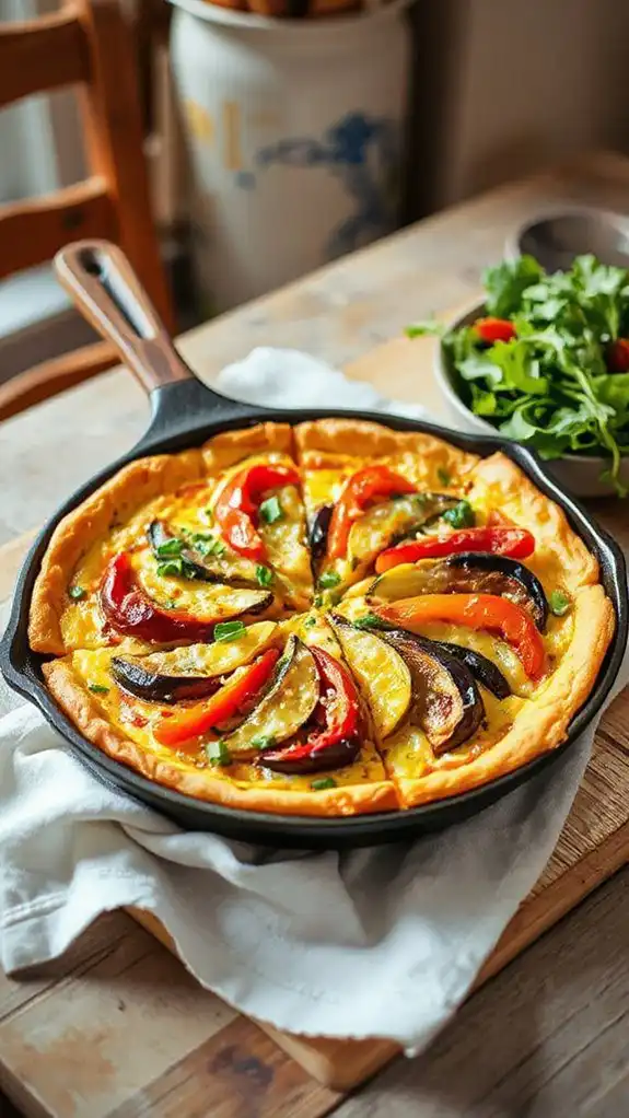 savory vegetable egg dish savory vegetable egg dish