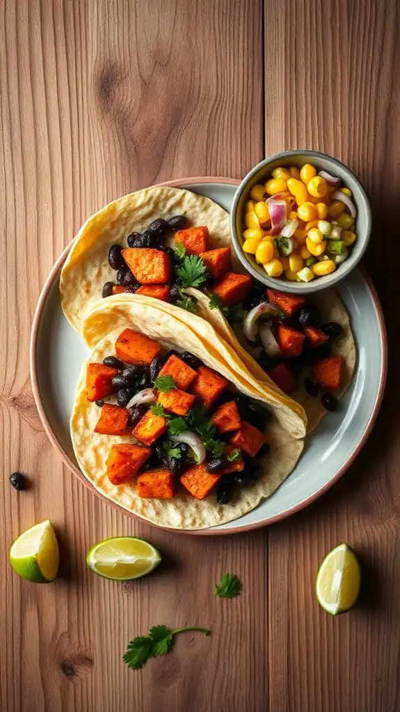 savory vegetarian taco recipe