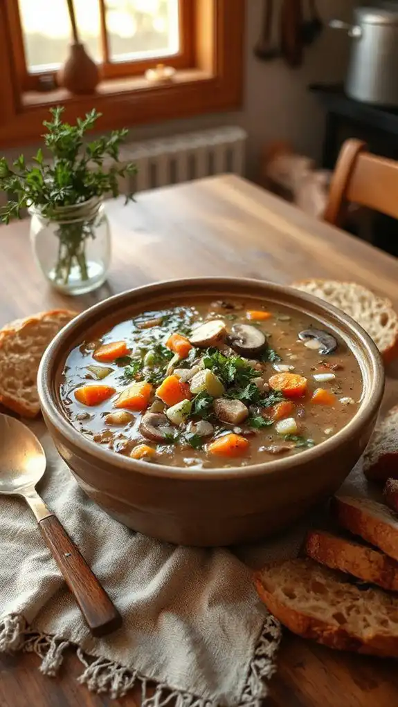savory wild rice soup savory wild rice soup