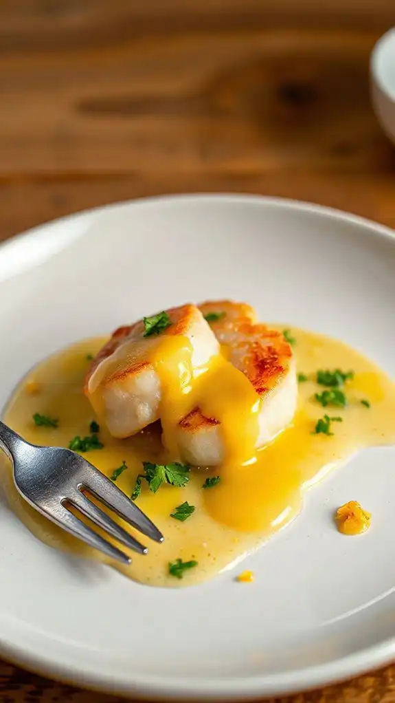 scallops in lemon butter scallops in lemon butter