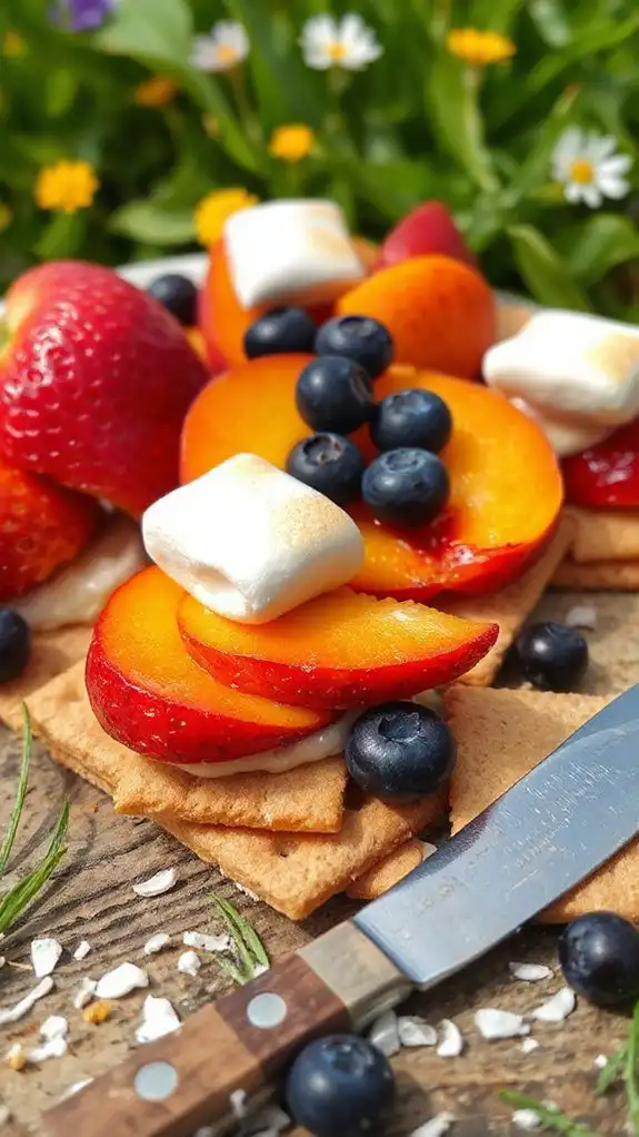seasonal fruity dessert treat