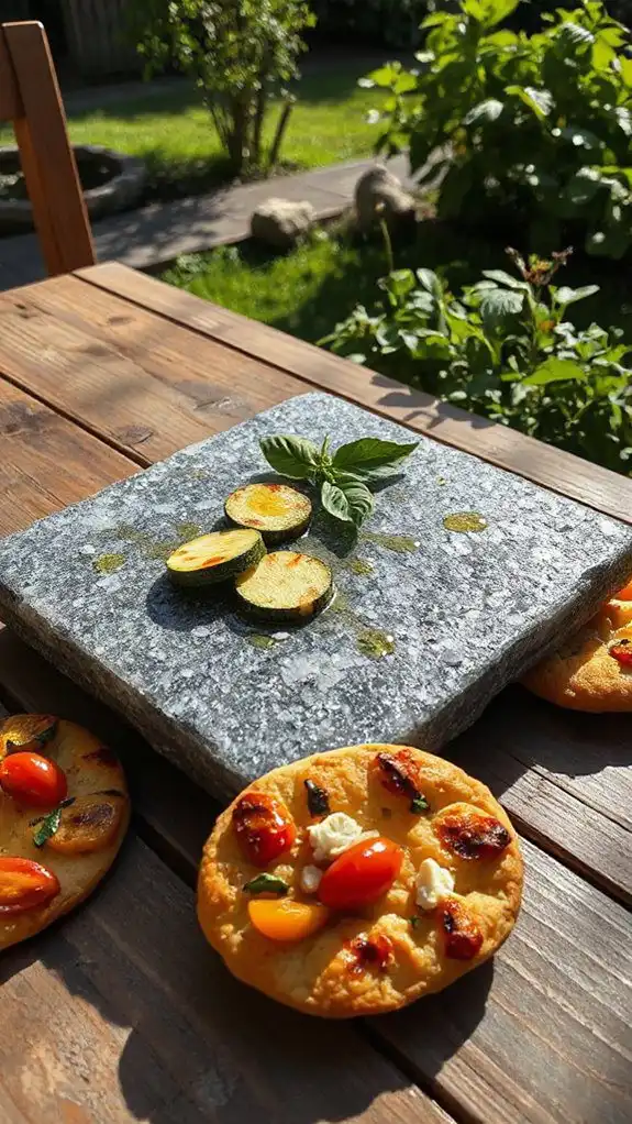 seasonal topped flatbread delight