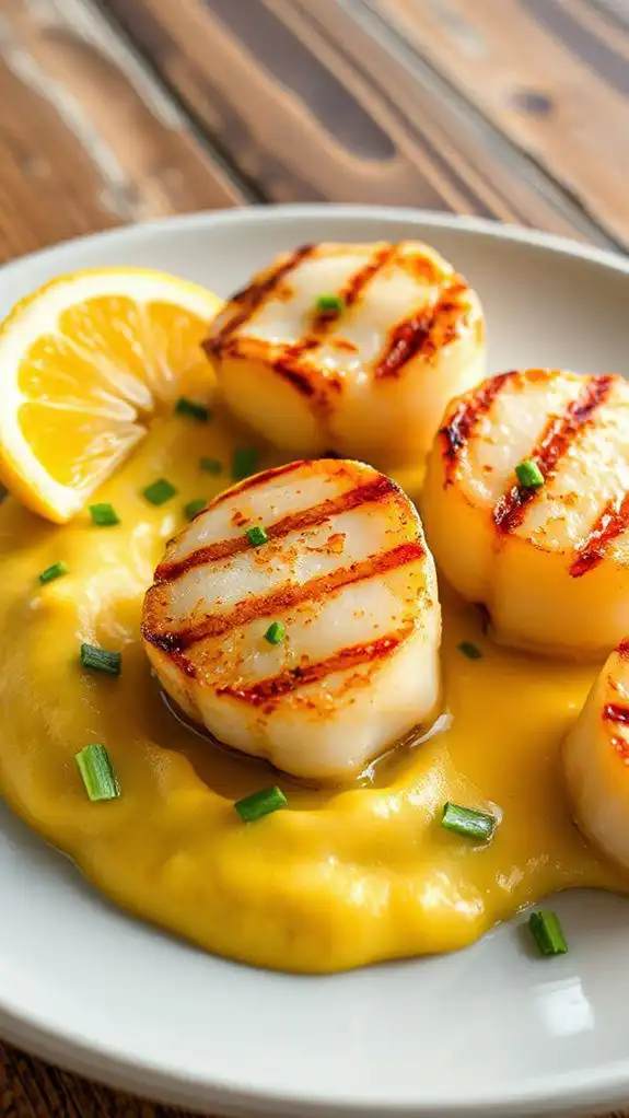 selecting ideal scallops quality