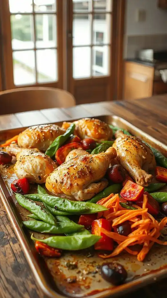 sheet pan stir fry