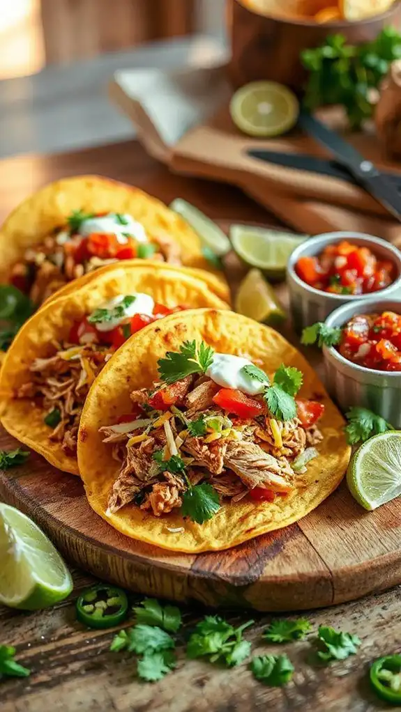 shredded chicken taco recipe shredded chicken taco recipe