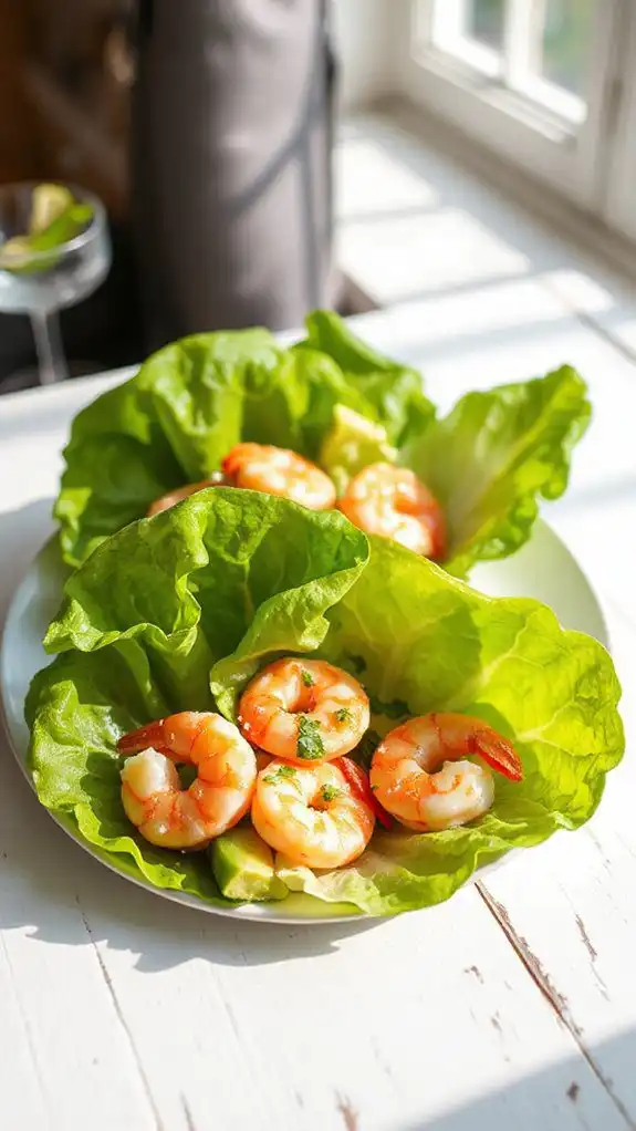 shrimp and avocado wraps shrimp and avocado wraps