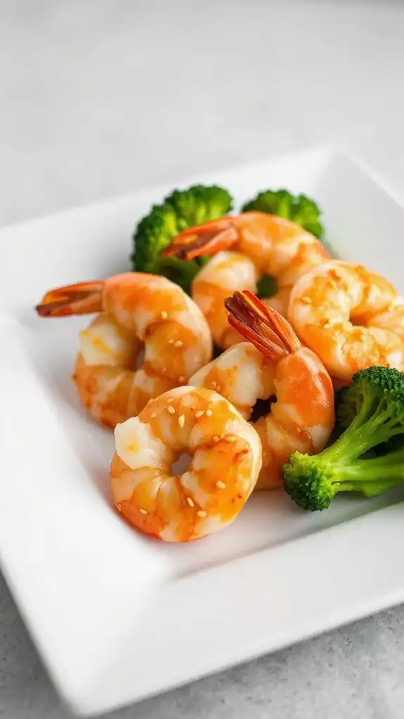 shrimp and broccoli stir fry