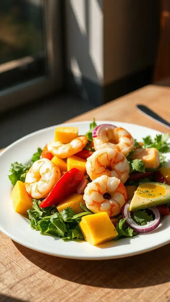 shrimp and mango delight