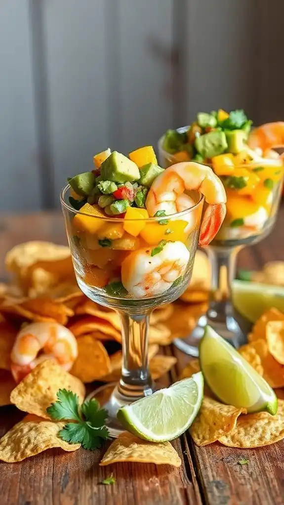 shrimp and mango salsa