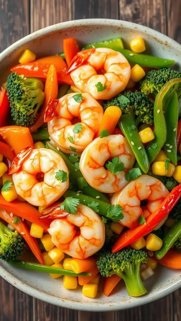 shrimp and vegetable stir fry shrimp and vegetable stir fry