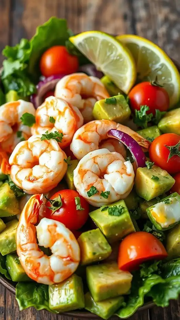 shrimp avocado salad recipe