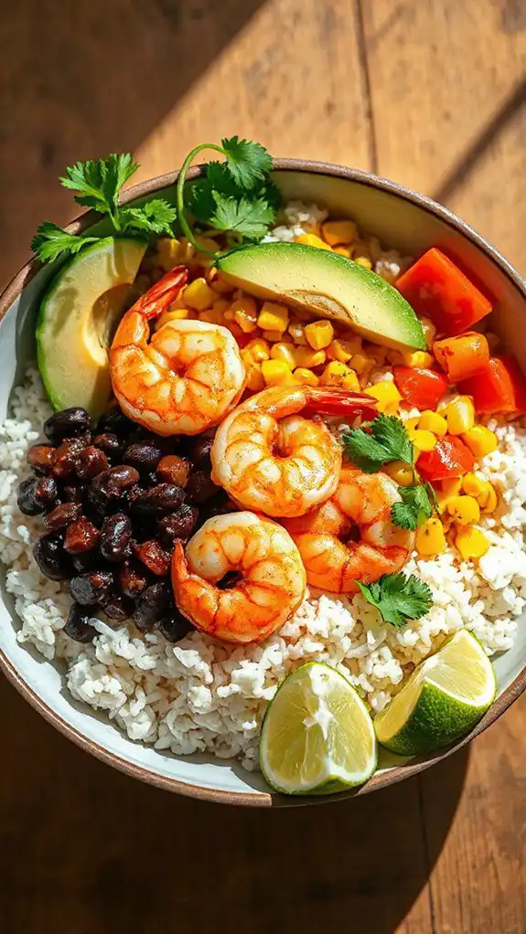 shrimp burrito bowl recipe