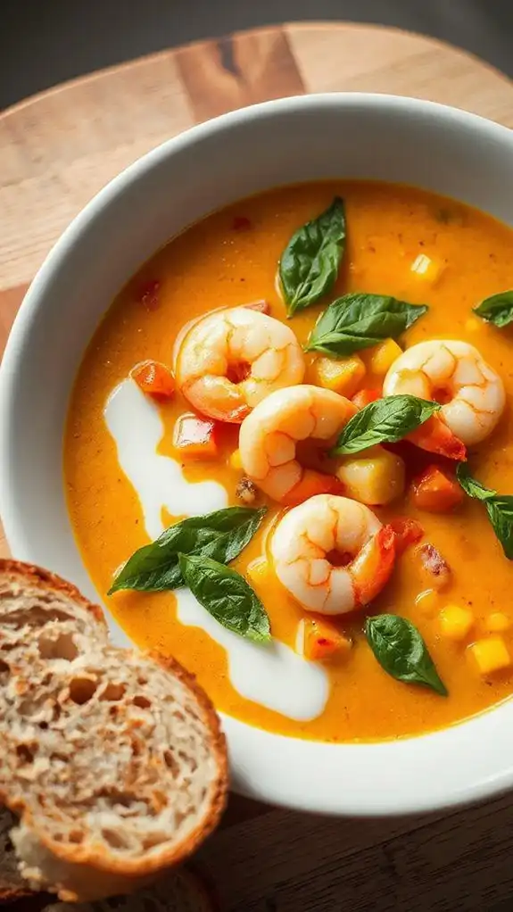 shrimp chowder with tomatoes