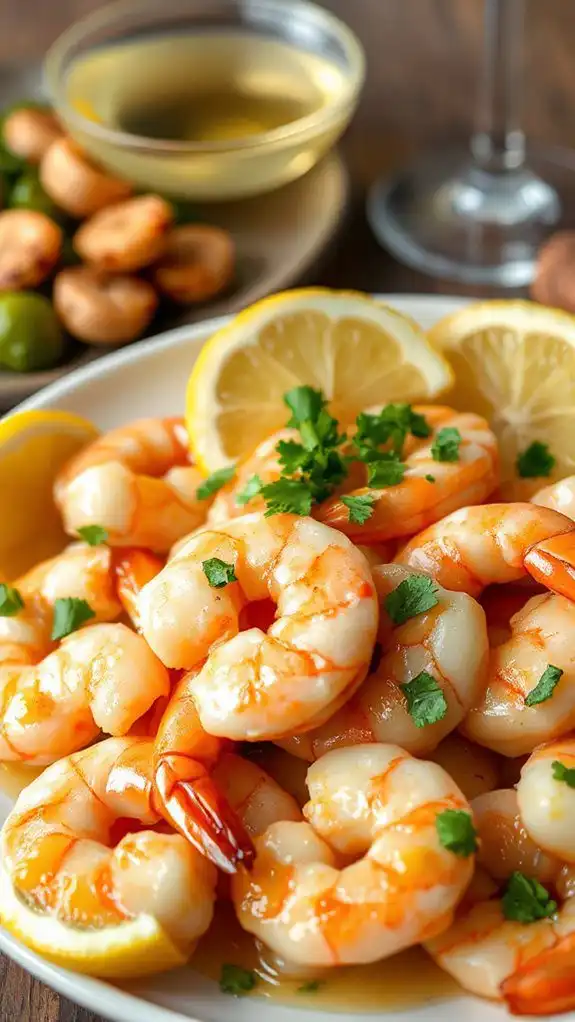 shrimp in garlic butter