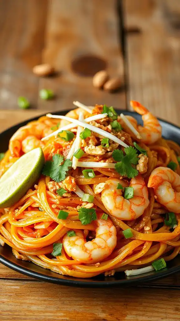 shrimp pad thai recipe