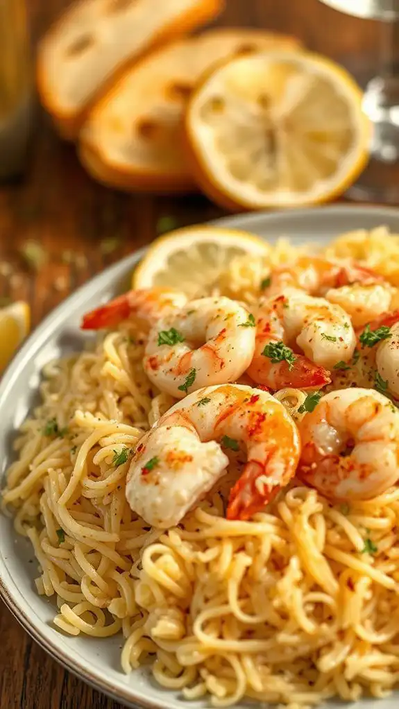 shrimp scampi with orzo shrimp scampi with orzo