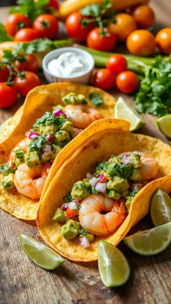 shrimp tacos with avocado shrimp tacos with avocado