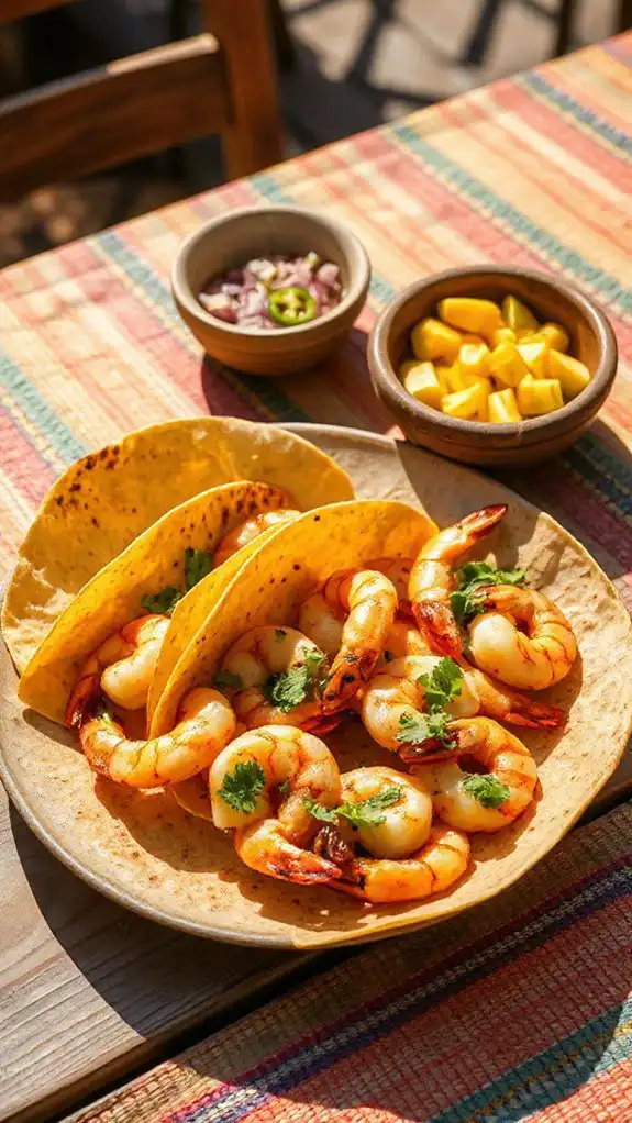 shrimp tacos with salsa shrimp tacos with salsa