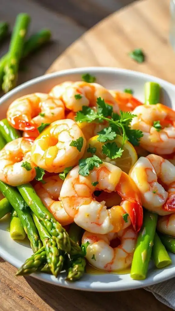shrimp with garlic butter shrimp with garlic butter