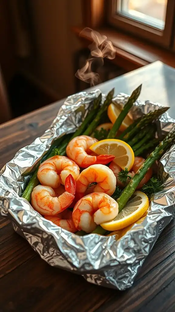 shrimp with garlic butter
