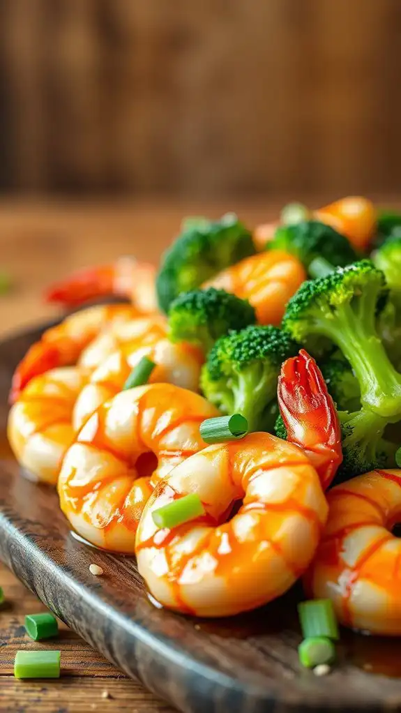shrimp with honey garlic