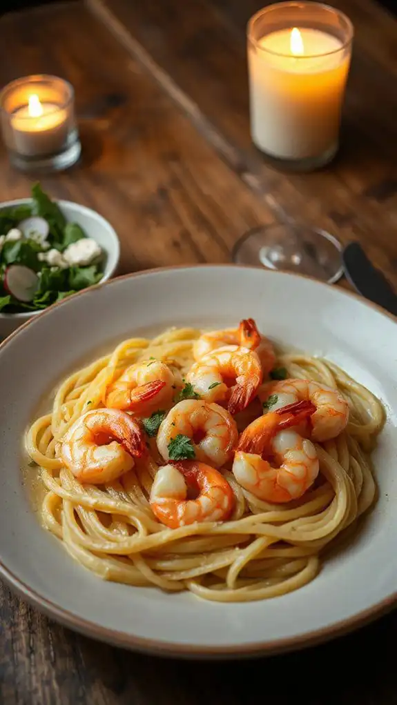 shrimp with lemon butter