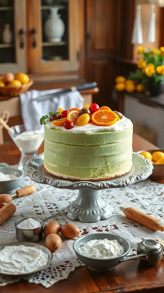 sicilian layered cake dessert sicilian layered cake dessert