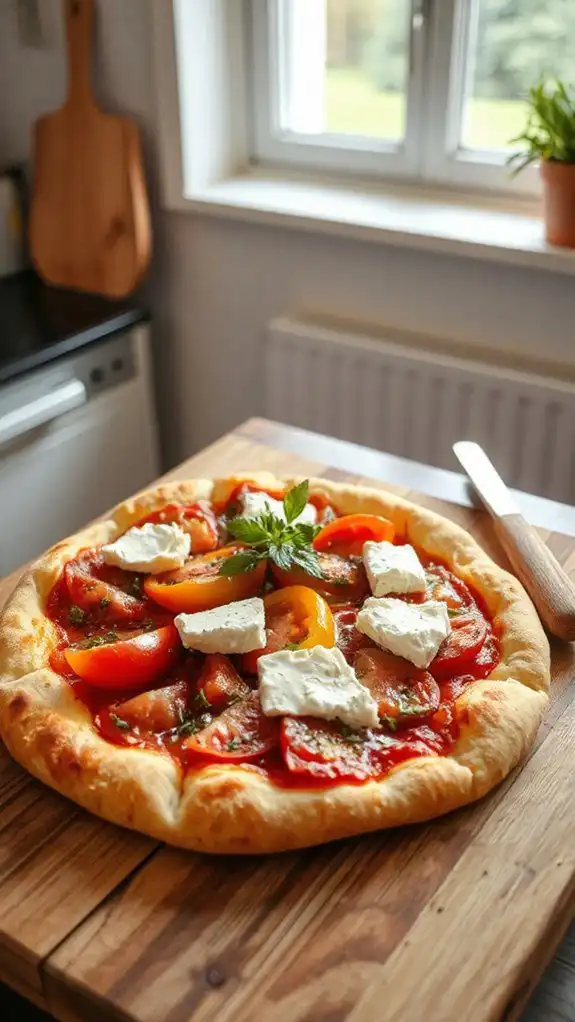 simple and delicious pizza
