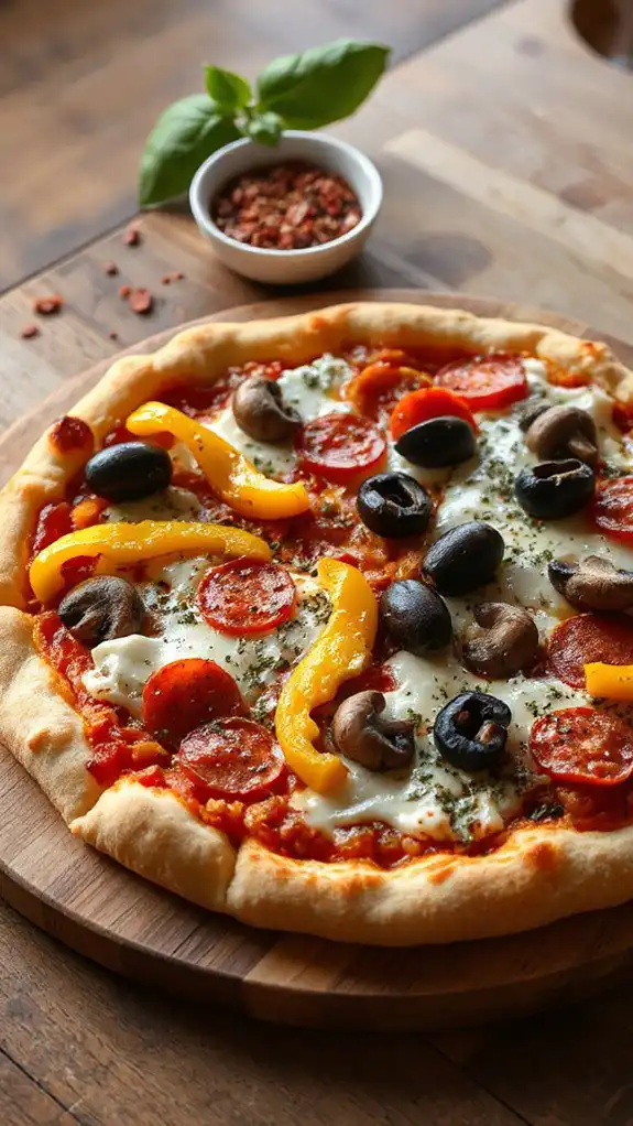 simple and quick pizza