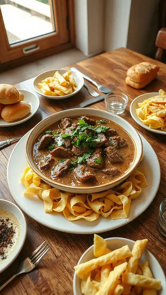 simple beef pasta dish