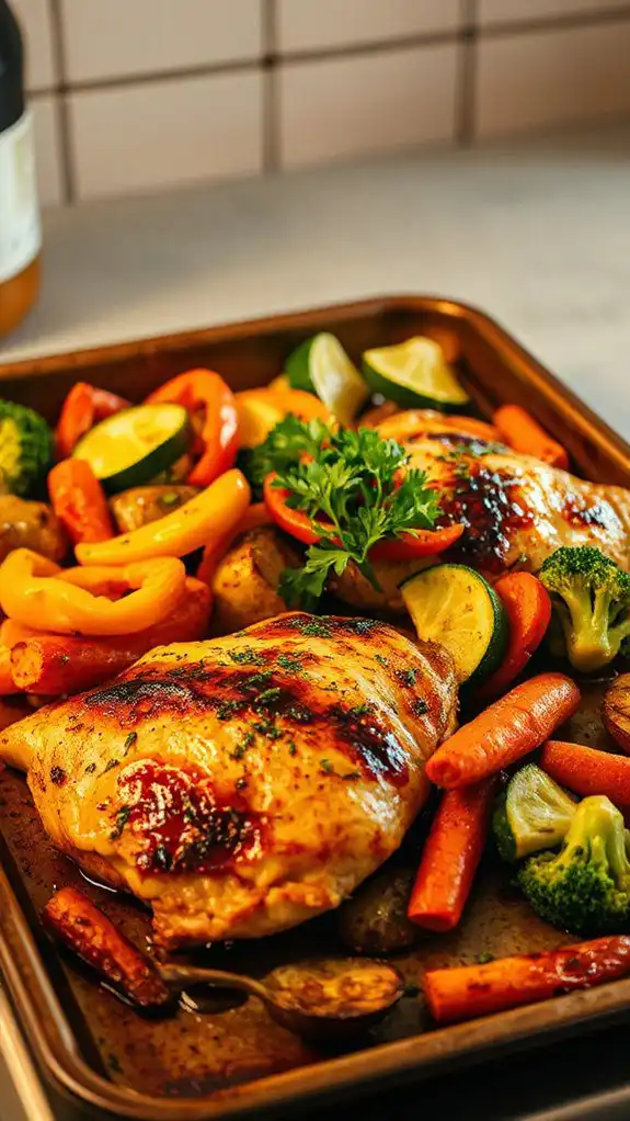 simple chicken vegetable dish