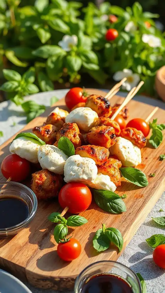 simple fresh flavorful skewers