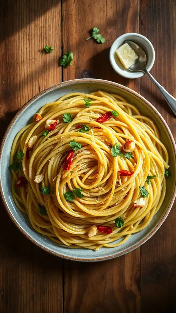 simple garlic pasta recipe