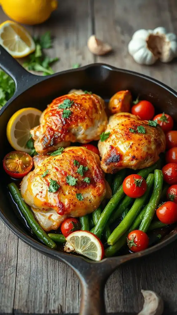 simple lemon garlic chicken